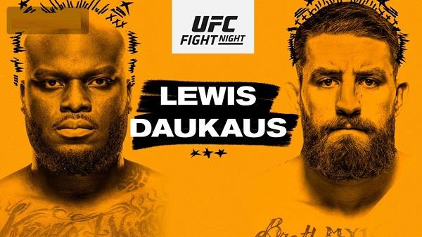 vod – UFC Fight Night: Lewis vs. Daukaus 12/18/21
