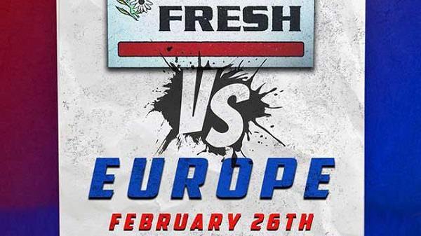 GrappleFest 11 Fresh v Europe 2/26/22
