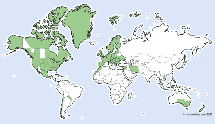 Live Shows : DST Time Zone Change 2022