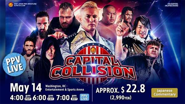 Watch NJPW Capital Collision 5/14/22 14th May 2022 Online Full Show Free