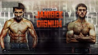 Top Rank boxing : Jainbek vs Dignum 5/21/22