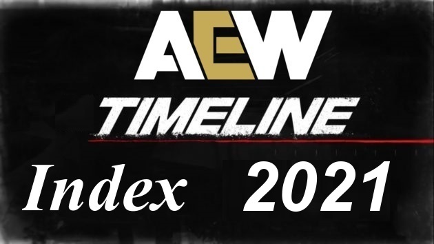 Watch WrestlingList TimeLine Index AEW Shows 2021 Online Full Year Shows All Elite Wrestling Free Collection