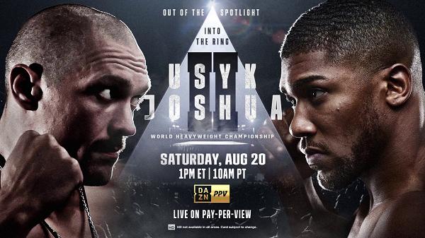 Watch Usyk Vs Joshua 2 8/20/22 Dazn PPV August 20th 2022 Online Full Show Free