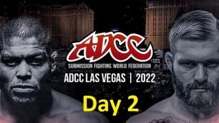 Day 2 – ADCC World Championships September 18th 2022