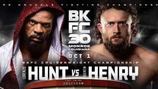 BKFC 30 Monroe – Lorenzo Hunt vs Quentin Henry 10/1/22