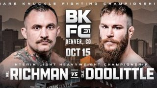 BKFC 31 Denver : Mike Richman vs Isaac Doolittle 10/15/22