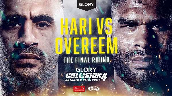 Watch Glory Collision 4 Hari vs Overeem PPV 10/8/22 October 8th 2022 Online Full Show Free