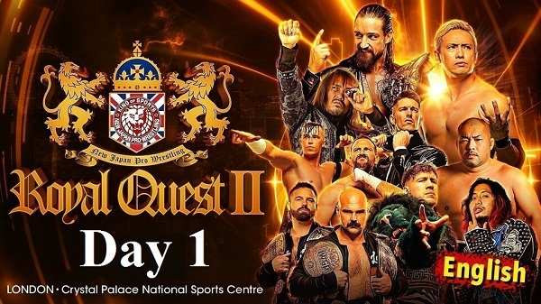 Watch NJPW Royal Quest II Day 1 October 1st 2022 Online Full Show Free