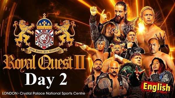 Watch NJPW Royal Quest II Day 2 October 2nd 2022 Online Full Show Free