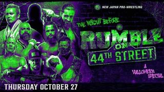 NJPW The Night Before Rumble on 44th Street October 27th 2022