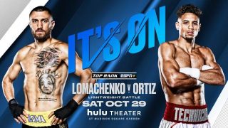 Lomachenko vs Ortiz 10/29/22