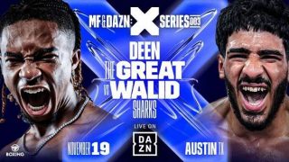 Hardy vs Rahmn Jr  – MF x Dazn – X Series 003 11/19/22