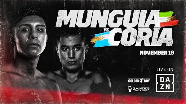 Watch Dazn Munguia Vs Coria 11/19/22 November 19th 2022 Online Full Show Free