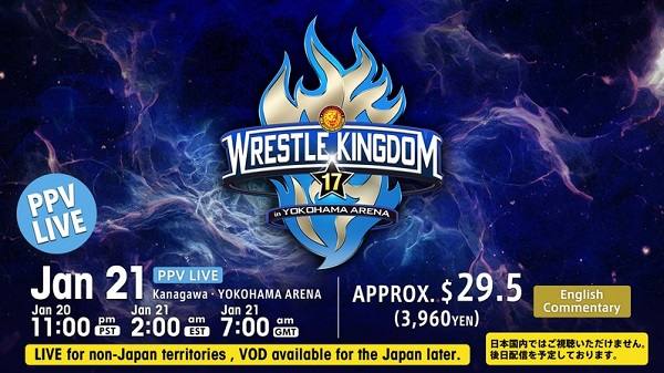 Watch Day 2 - NJPW Wrestle Kingdom 17 2023 PPV in Yokohama Arena 1/20/23 January 20th 2023 Online Full Show Free