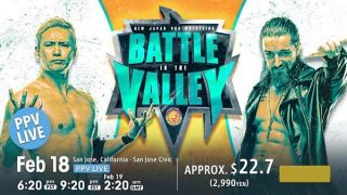NJPW Battle In The Valley 2023 2/18/23