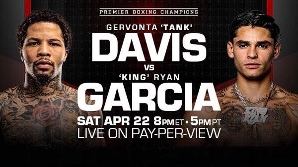 Watch Davis vs. Garcia PPV 4/22/23 April 22nd 2023 Online Full Show Free