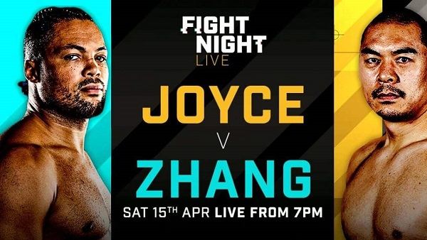 Watch Joice vs Zhang April 15th 2023 4/15/23 April 15th 2023 Online Full Show Free