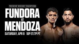 FUNDORA VS MENDOZA 4/8/23 April 8th 2023