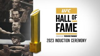 UFC Hall Of Fame Induction Ceremony 2023