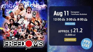 NJPW Freedoms PPV 2023 Live