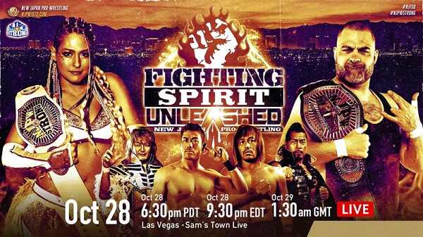Watch NJPW Fighting Spirit Unleashed 2023 PPV Live Pay Per View October 28th 2023 10/28/23 October 28th 2023 Online Full Show Free