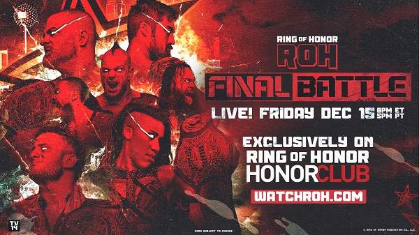 Watch ROH Final Battle 2023 12/15/23 – 15 December 2023 Full Show