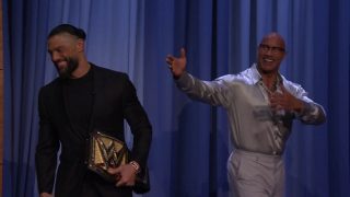 The Rock And Roman Reigns Interview JF April 4th 2024